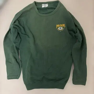 PACKERS 로고 자수 크루넥 트레이닝복