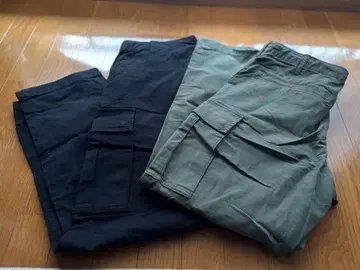 UNIQLO 카고 팬츠 2색 세트 M 상품번호:463957