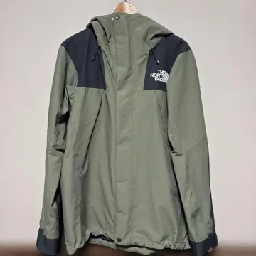 THE NORTH FACE 올리브 그린 마운틴 후드티