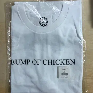 미개봉 새상품 BUMP OF CHICKEN 텐타이칸소쿠 TEE L 화이트