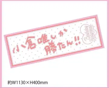 오구라 유이밖에 없어 타월