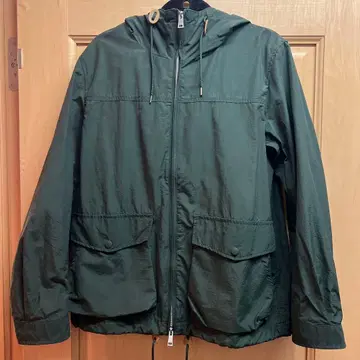 GLOBAL WORK 다크 그린 마운틴 후드티