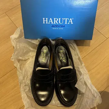 HARUTA 로퍼 4514 블랙 24.5 EE