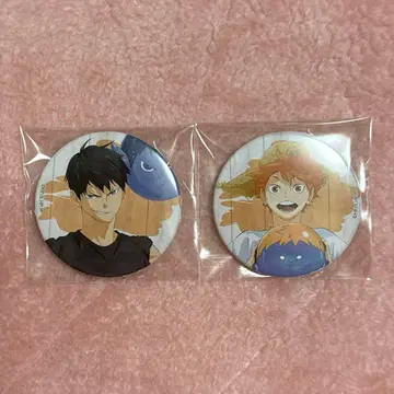 하이큐!! TO THE TOP 굿즈 캔뱃지 문구 카페 콜라보