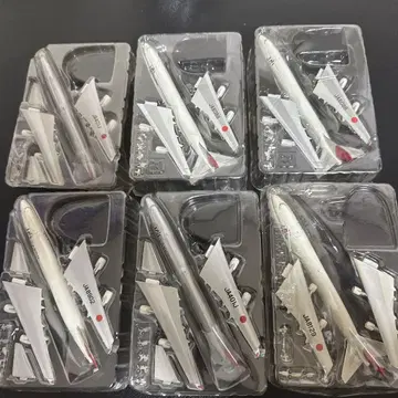 항공기 모델 6대 세트