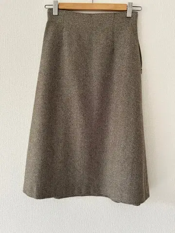 BALLSEY 플레어 스커트 38 사이즈 베이지 계열