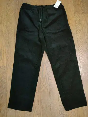 coen 코듀로이 와이드 팬츠 블랙