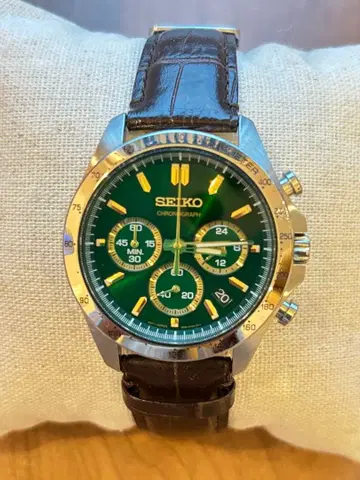 SEIKO SBT017 크로노그래프 손목시계
