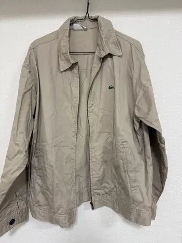 Lacoste 베이지 점퍼