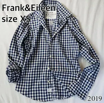 레어 새상품급 프랭크앤아이린 셔츠 발리 체크