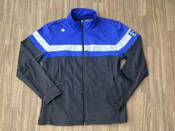 DESCENTE 데상트 풀 집업 블루종 점퍼 XL 나카타 히데토시