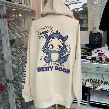 (62) 리틀 몬스터 베티 붑 후드티