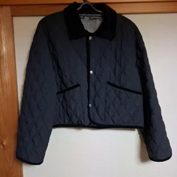 TICCA 퀼팅 자켓 블랙 리버서블