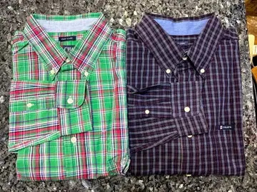 CHAPS 긴팔 셔츠 2장 세트 L 사이즈