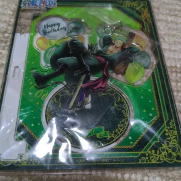 원피스 생일 아크릴 스탠드 로로노아 조로 (일부 뒤틀림 있음)