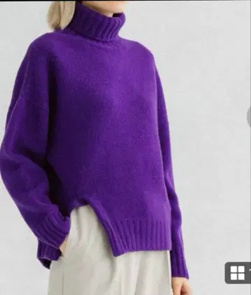 UNITED TOKYO 캐시미어 울 터틀 니트