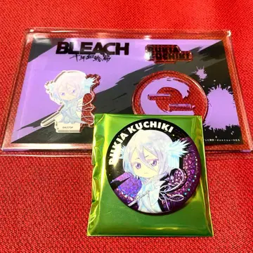 BLEACH 536 점프 페스타 아크릴 스탠드 캔뱃지 후목 루키아