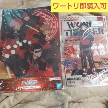 월드 트리거 와토리 이코마대 세트 아크릴 스탠드 제일복권 이코상 레토팝