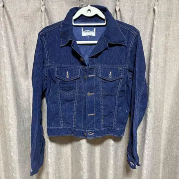 y122107 데님 자켓 코듀로이 버튼 포켓