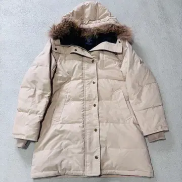 여성용 롱 다운 코트