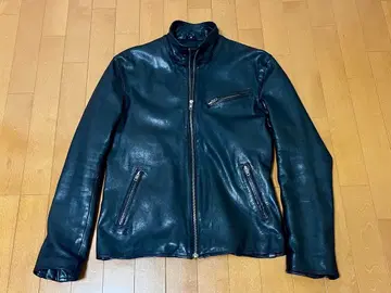 RHENIUM 싱글 라이더 자켓 사이즈 38 니콜 가죽 자켓