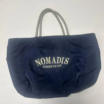 NOMADIS 네이비 토트백