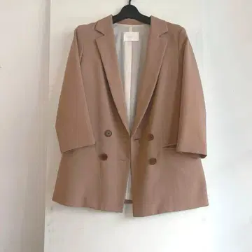 [ 샹들리에 ] 베이지 자켓 경량 38