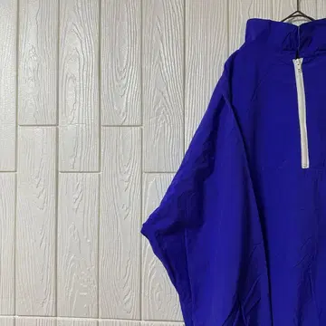 하프 지퍼 블루종