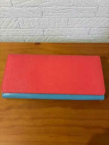 SAZABI 핑크 파랑 장지갑