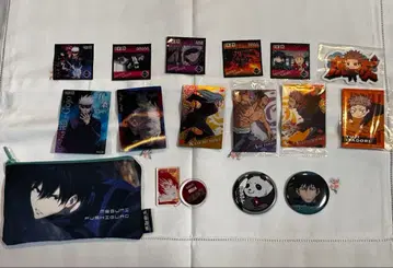 주술회전 캐릭터 굿즈 묶음 판매