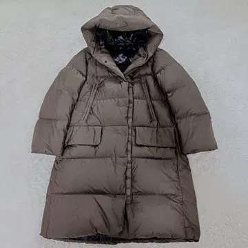 새상품급 유니클로+J 질 샌더 콜라보 롱 다운 브라운 M 인기