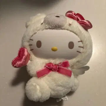 헬로키티 봉제 인형 깃털 포함