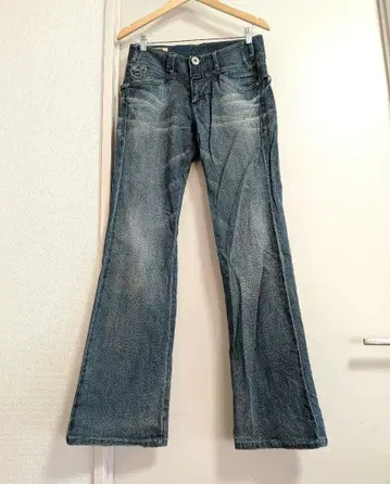 00s MARITHE FRANCOIS GIRBAUD 플레어 데님 y2k