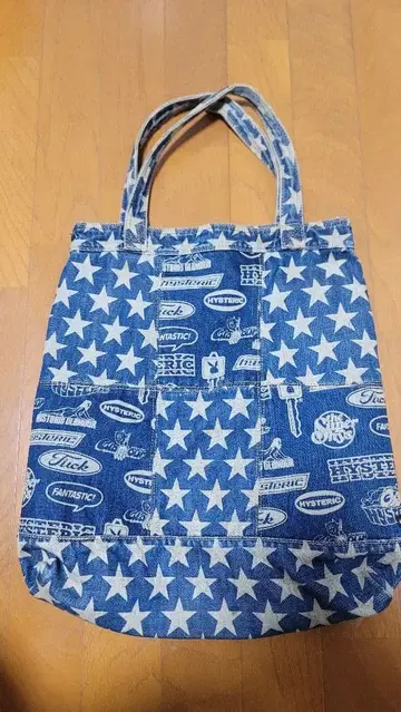 HYSTERIC 별 패턴 토트백