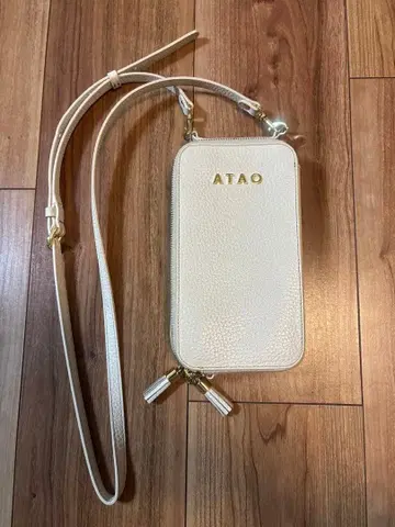 ATAO 스마트폰 숄더백 화이트