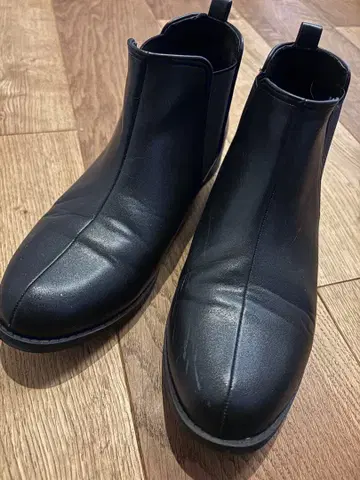 [ USED ] 블랙 사이드 고어 숏부츠