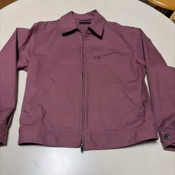 퍼플 지퍼 달린 점퍼