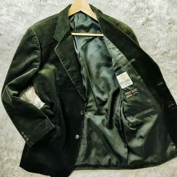 BENSALINA de BALL 굵은 폭 코듀로이 테일러드 자켓 L