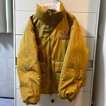 adidas 여성용 리버서블 다운 자켓