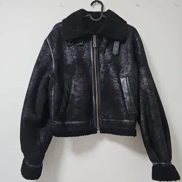 SLY b-3 무스탕 코트