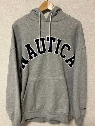 NAUTICA 그레이 후드티 M 사이즈