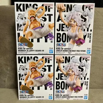 원피스 KING OF ARTIST 보니 & 루피 기어5 피규어