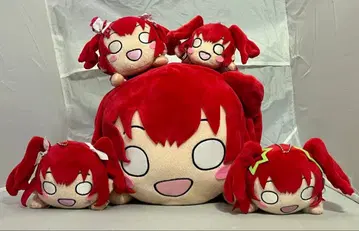 러브 라이브 선샤인 쿠로사와 루비 누워있는 봉제 인형 5종 세트