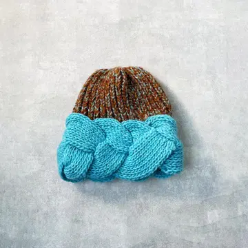 [ unknown ] 손뜨개질 니트 모자 핸드메이드 이탈리아제