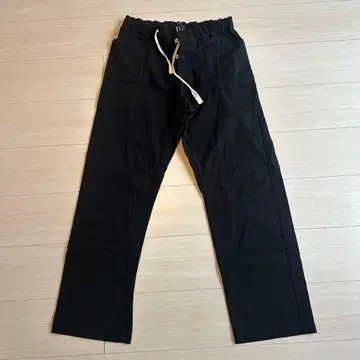THE SHOP TK 블랙 치노 팬츠 허리밴딩 사이즈 M