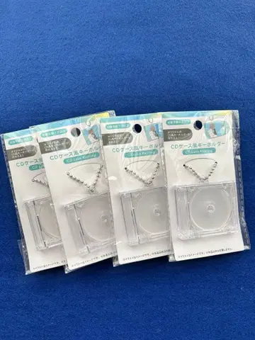 신상 Seria CD 케이스풍 키링 4개 세트 덕질