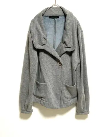 [ Woman's View ] 그레이 숄카라 자켓 F [ M-L ]