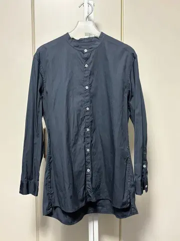 cale 밴드 카라 셔츠