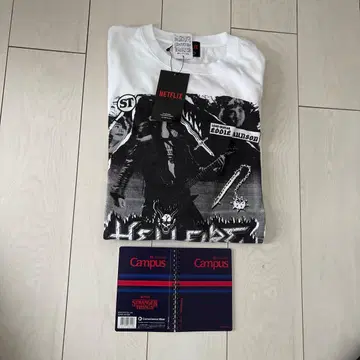 NETFLIX STRANGER THINGS VA 한정판 공식 T셔츠