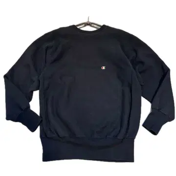 90s USA 챔피온 리버스 위브 맨투맨 블랙